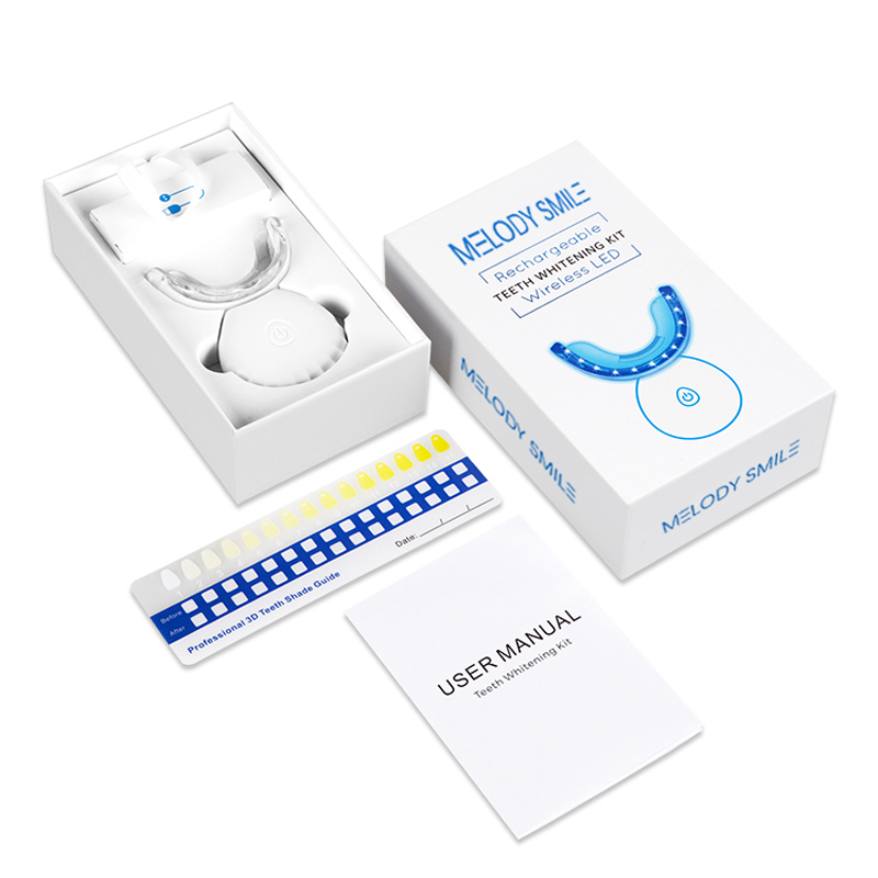 Teeth Whitening Logo - Blue Light Teeth Whitening LED Kit