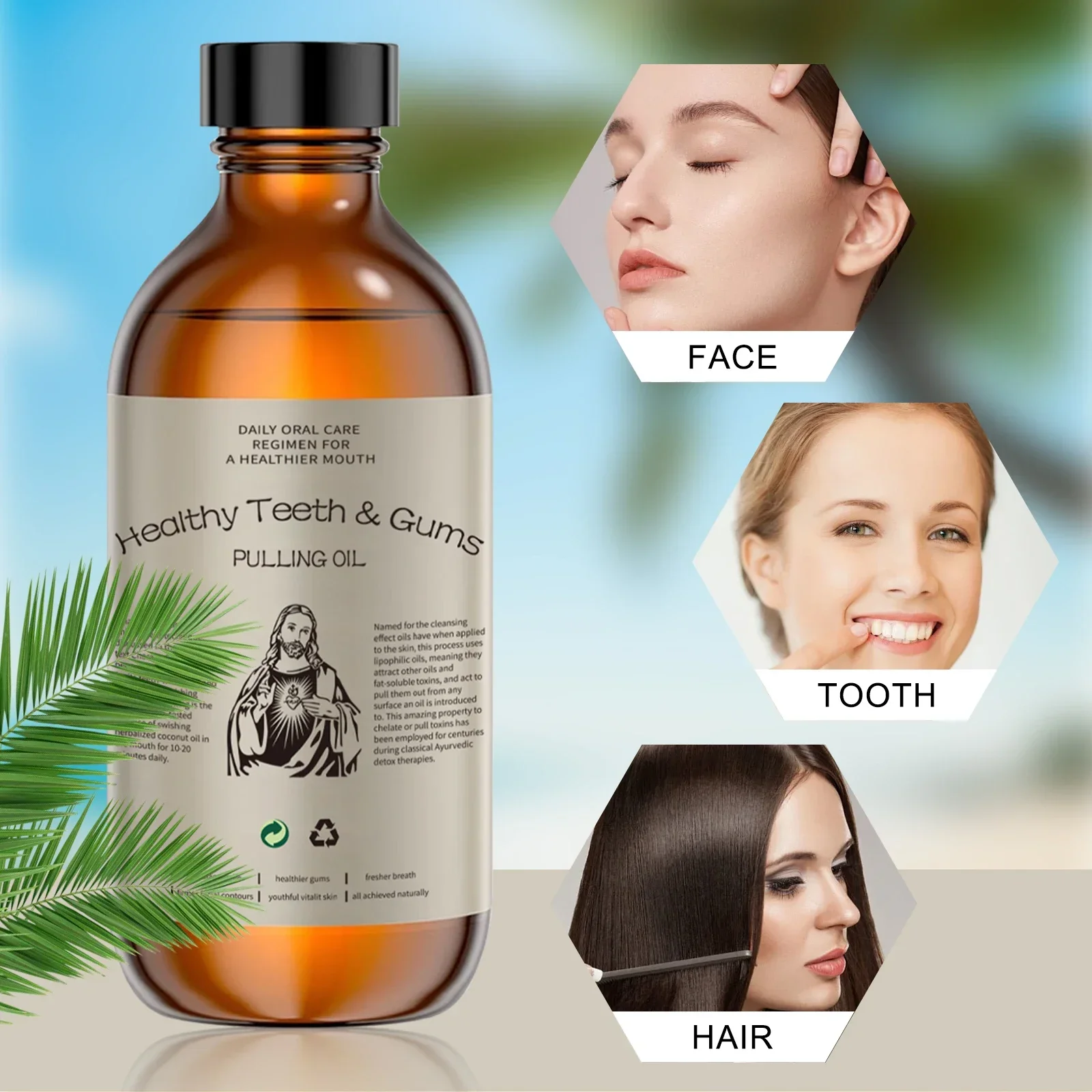 Coconut Pulling Oil Mouthwash  - огляд і ціна Coconut Oil Pull