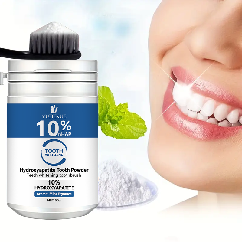 YUTIKUE 10% nHAP Tooth Powder  - огляд і ціна Teeth Whitening Results