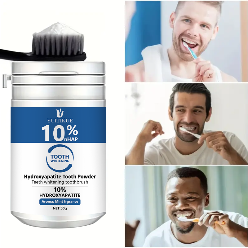 YUTIKUE 10% nHAP Tooth Powder  - огляд і ціна Teeth Whitening Results