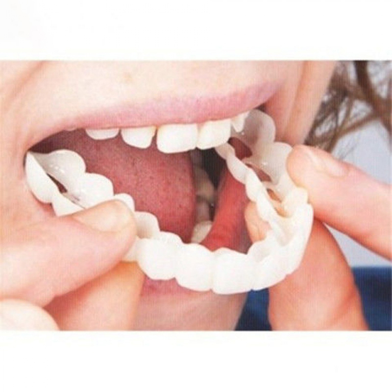 Perfect Fit False Teeth Cover  - огляд і ціна Teeth Whitening Veneers