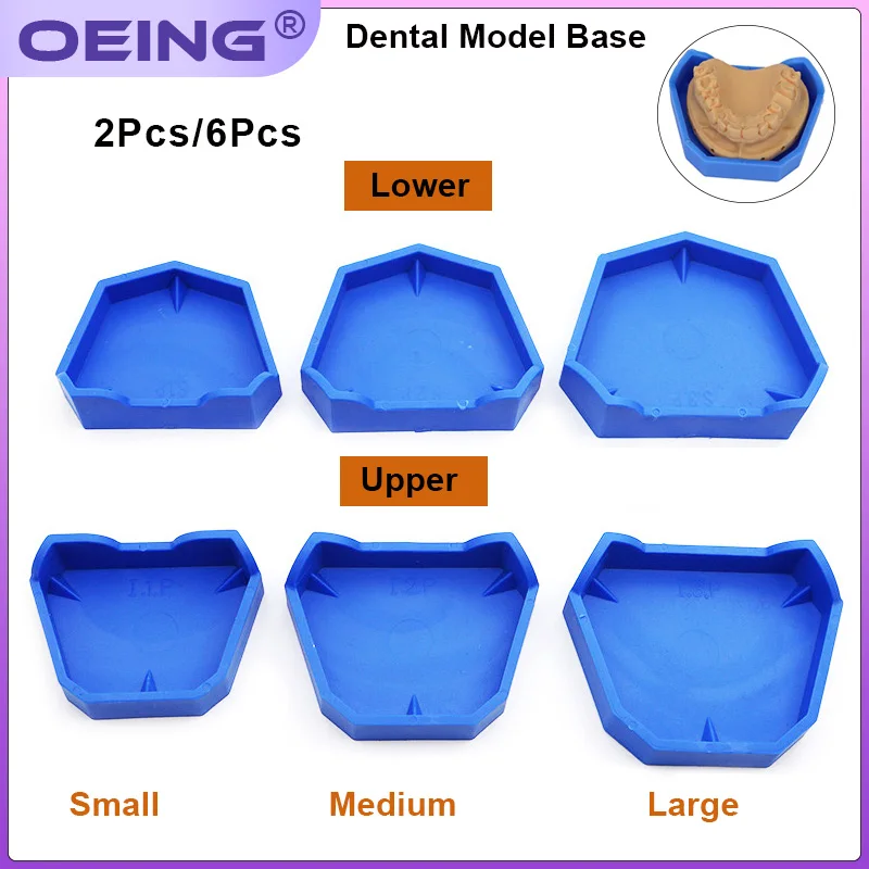 2/6Pcs Dental Model Base Silic - огляд і ціна Teeth Whitening Trays