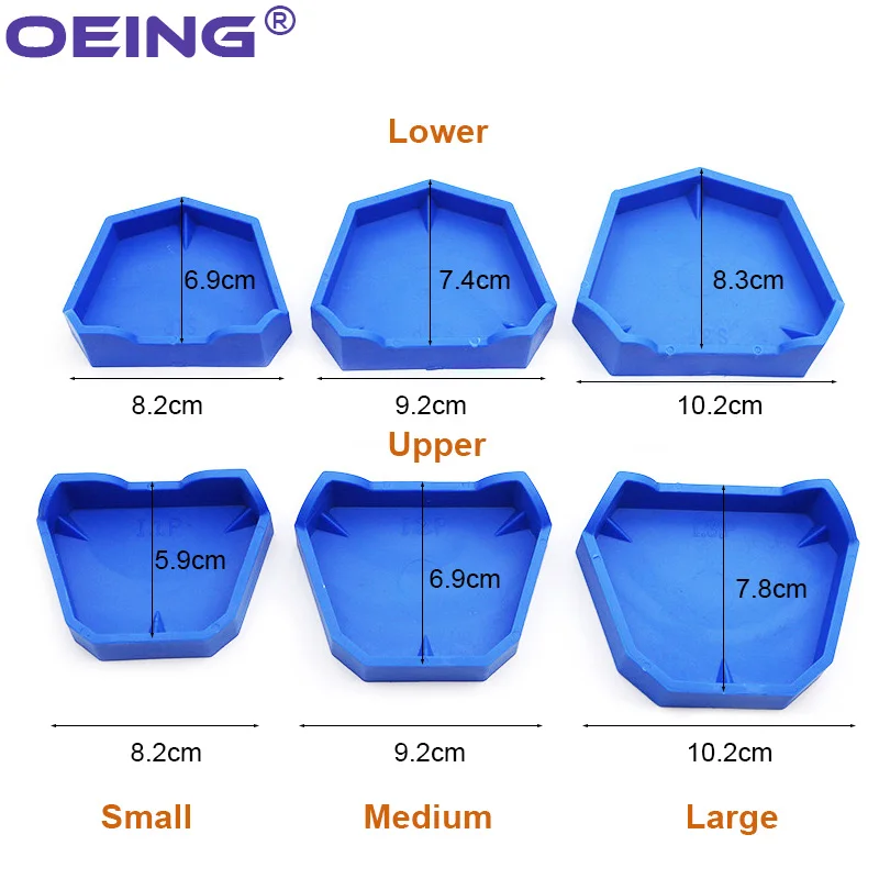 2/6Pcs Dental Model Base Silic - огляд і ціна Teeth Whitening Trays