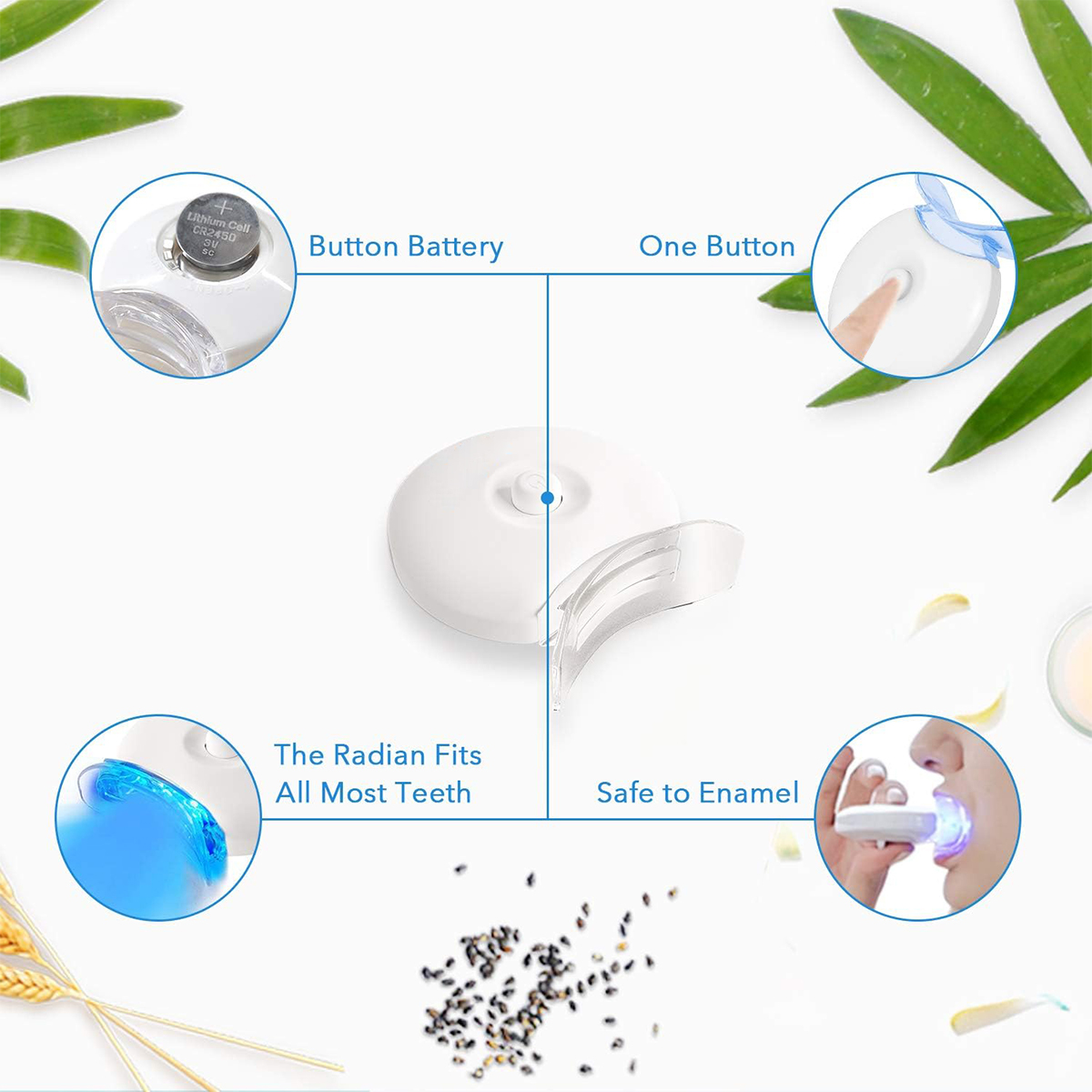 Teeth Whitening Kit - 5X LED L - огляд і ціна Teeth Whitening Results