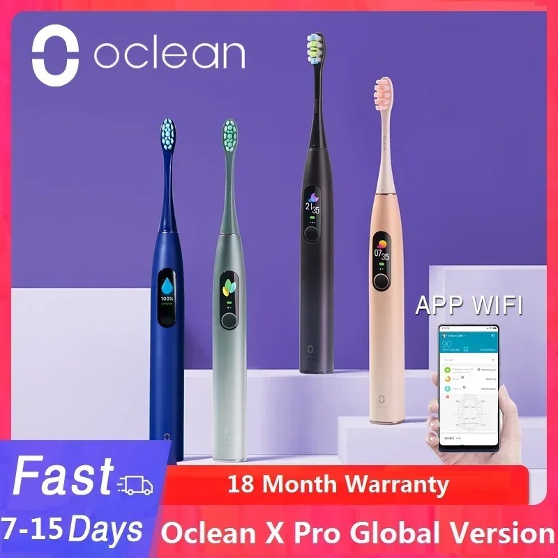 Oclean X Pro Sonic Electric To - огляд і ціна Teeth Whitening App