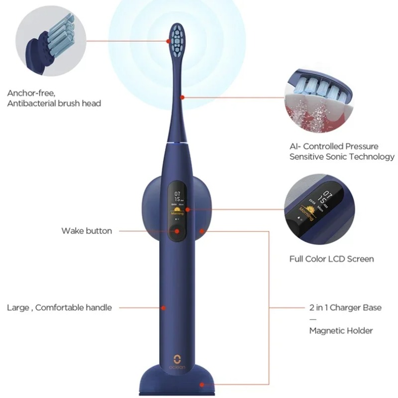 Oclean X Pro Sonic Electric To - огляд і ціна Teeth Whitening App