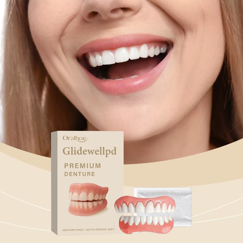 1 Set Full Denture Fake Teeth  - огляд і ціна Teeth Whitening Veneers