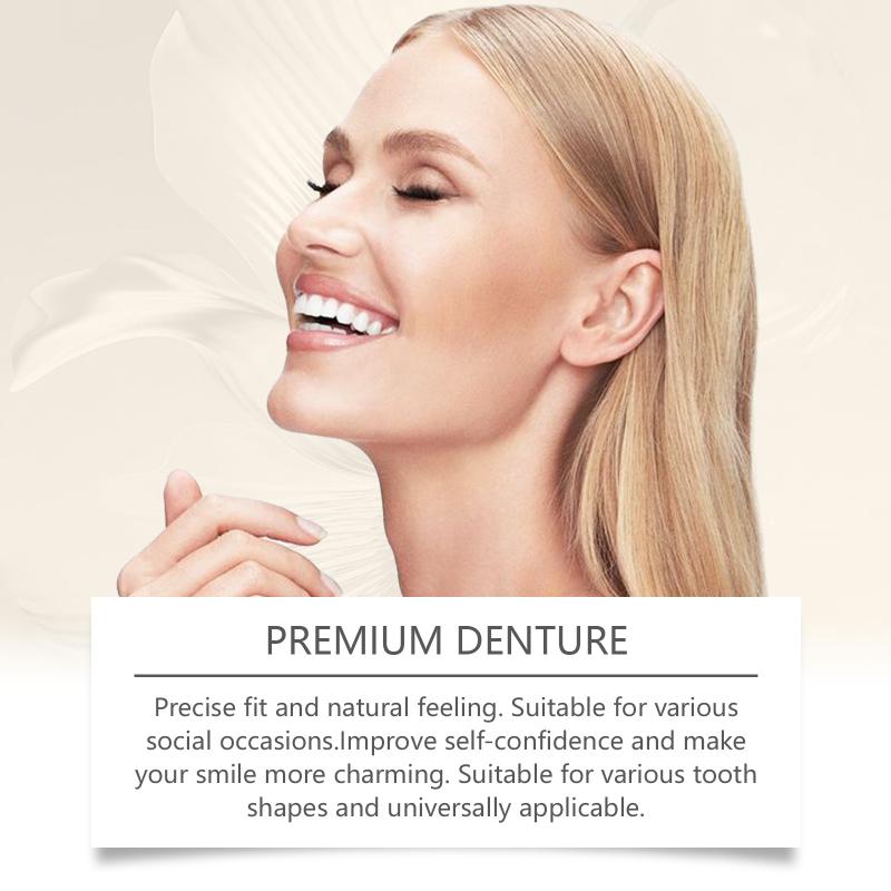1 Set Full Denture Fake Teeth  - огляд і ціна Teeth Whitening Veneers