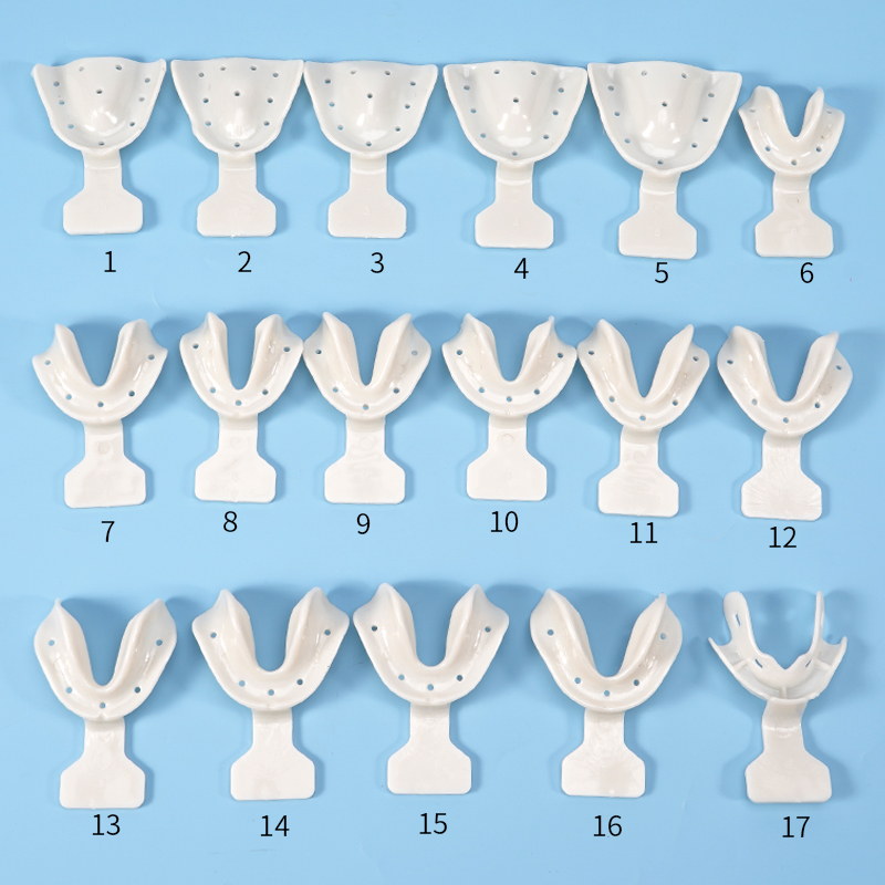 17Pcs Dental Impression Trays  - огляд і ціна Teeth Whitening Trays