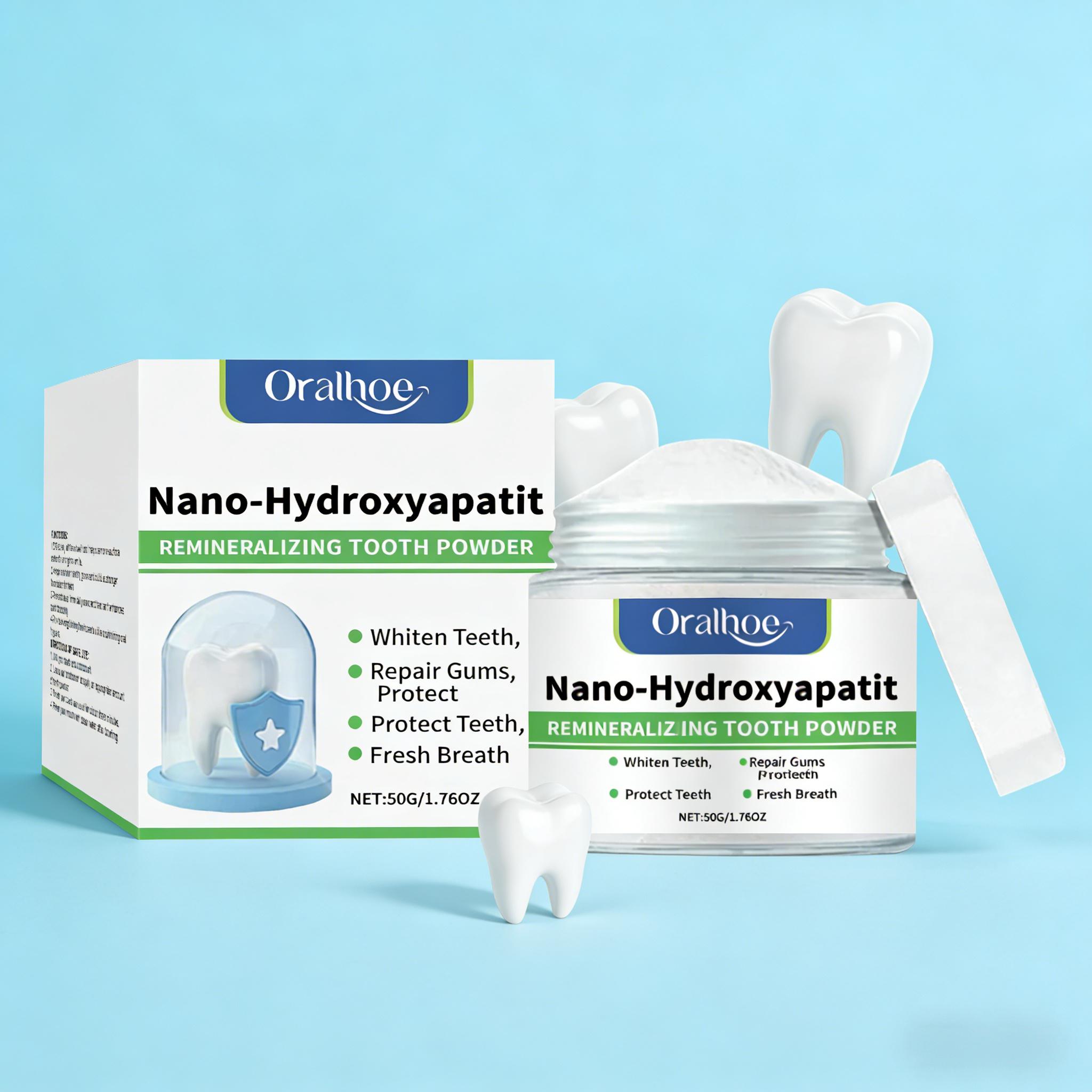 Oralhoe Whitening Tooth Powder - огляд і ціна Teeth Whitening Results