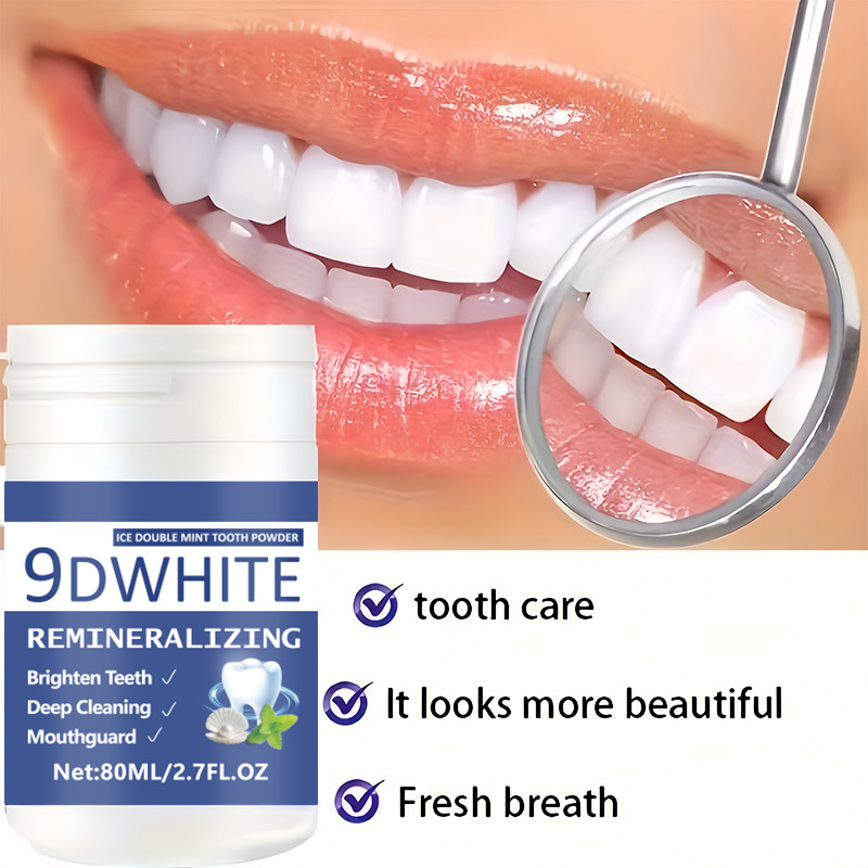 9D Purple Teeth Whitening Powd - огляд і ціна Teeth Whitening Usa