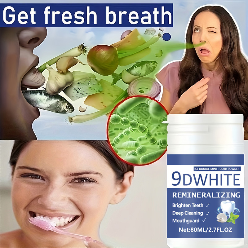 9D Purple Teeth Whitening Powd - огляд і ціна Teeth Whitening Usa
