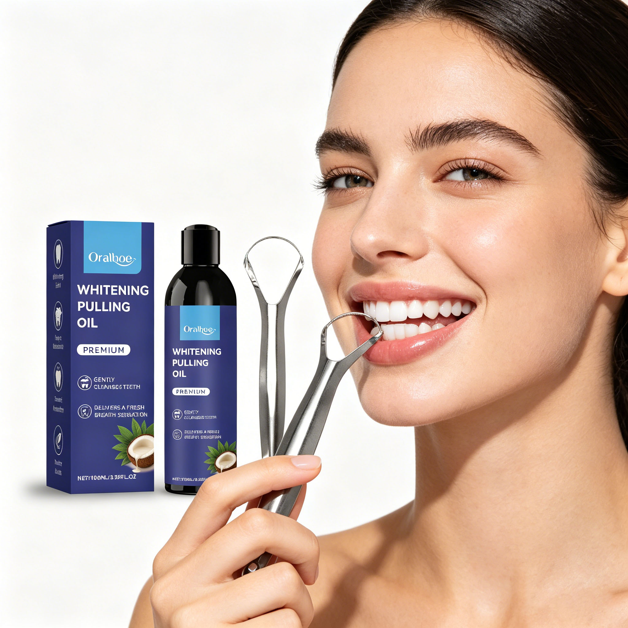 Coconut Minty Oil Pulling Mout - огляд і ціна Coconut Oil Pull