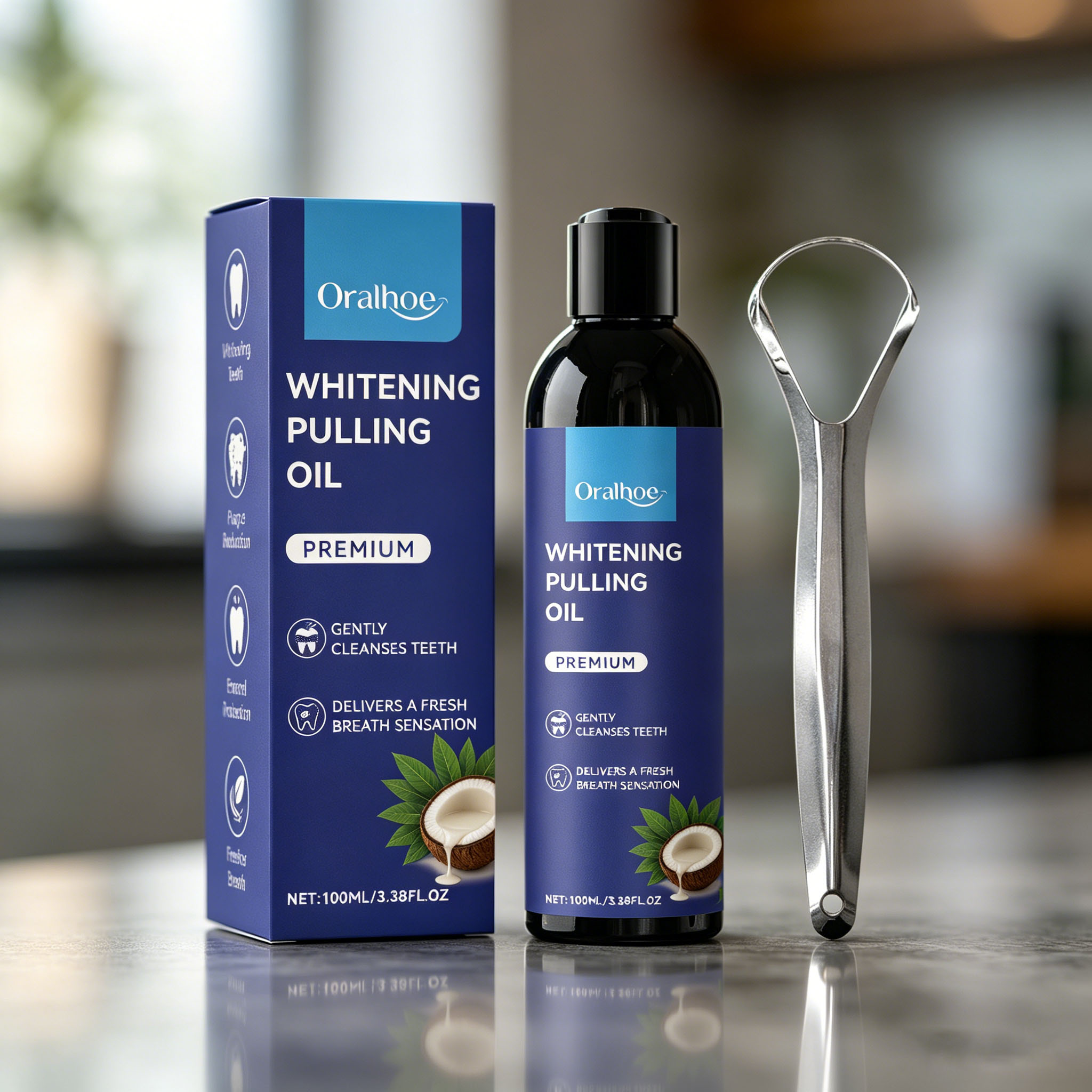 Coconut Minty Oil Pulling Mout - огляд і ціна Coconut Oil Pull