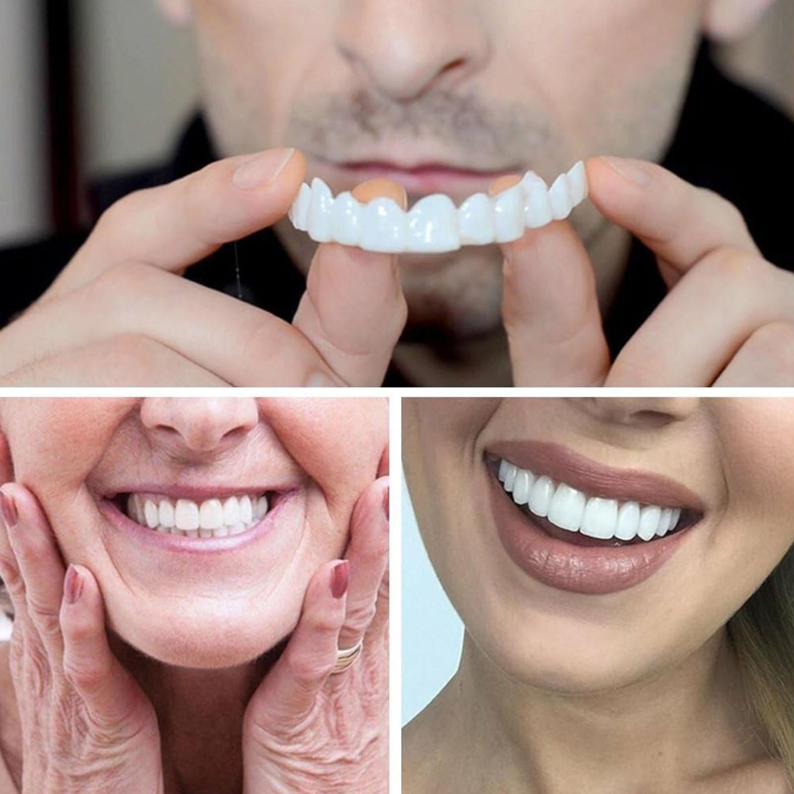 2pcs Men Women Temporary Teeth - огляд і ціна Teeth Whitening Veneers
